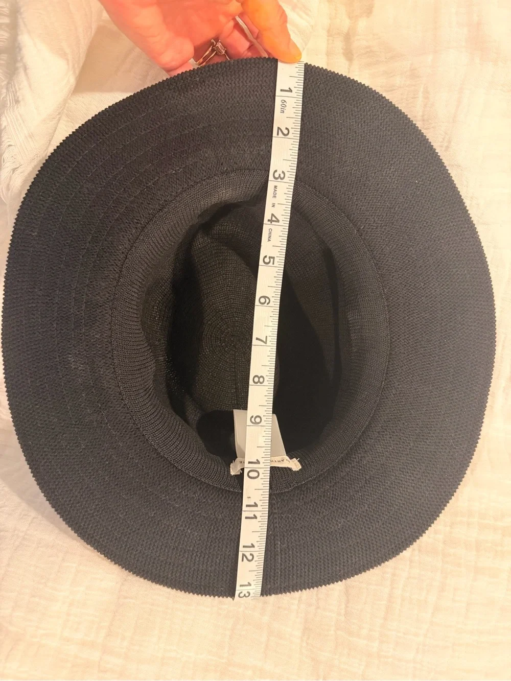 Black Wide-Brim Hat - Classic Woman's Accessory